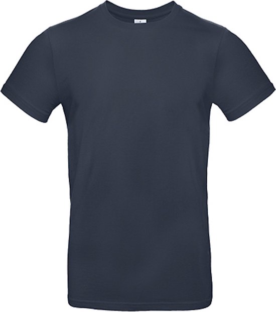 Lot de 2 chemises homme 'E190' à col rond B&C Collection Marine taille M