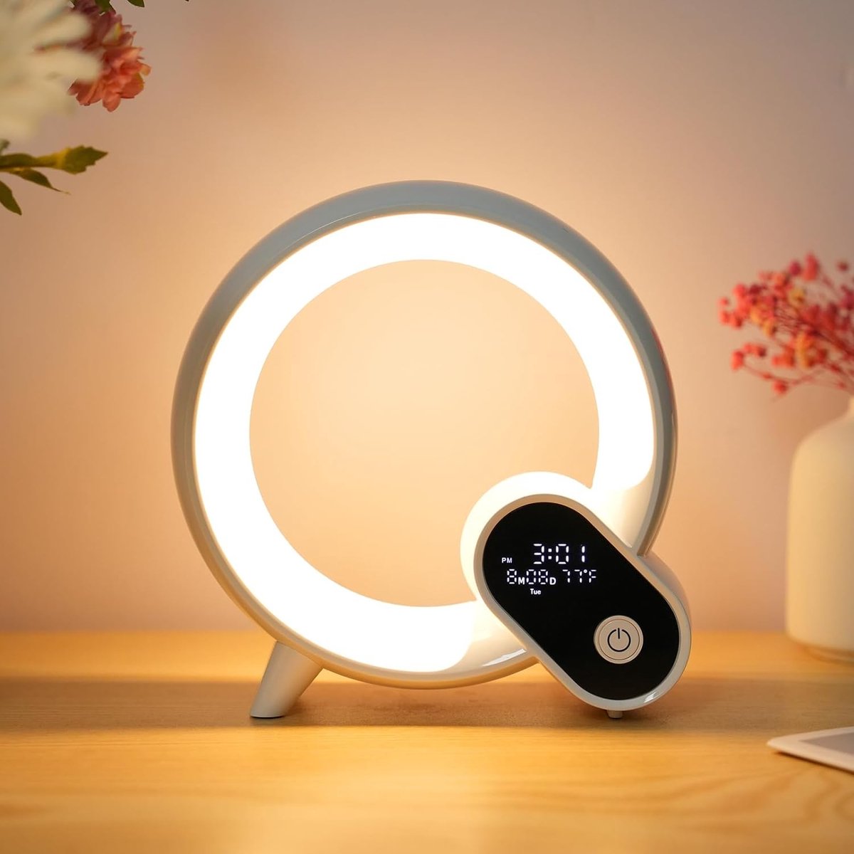 Equivera Wake Up Light - Digitale Wekker - Lichtwekker - Wake-Up Lights