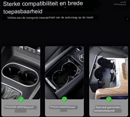 2 X Bekerhouder Voor In De Auto, Voor Ventilatie, Bekerhouder Met Een Diameter Van 5 3 7 Cm Drankhouder Flessenhouder Blikhouder Bekerhouder