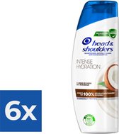 Head & Shoulders Shampoo - Intense Hydration 285ml - Voordeelverpakking 6 stuks