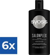 Syoss Shampoo 440ml Salonplex - Voordeelverpakking 6 stuks