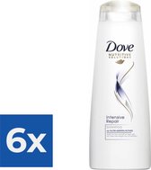 Dove Shampoo Intense Repair 250 ml - Voordeelverpakking 6 stuks