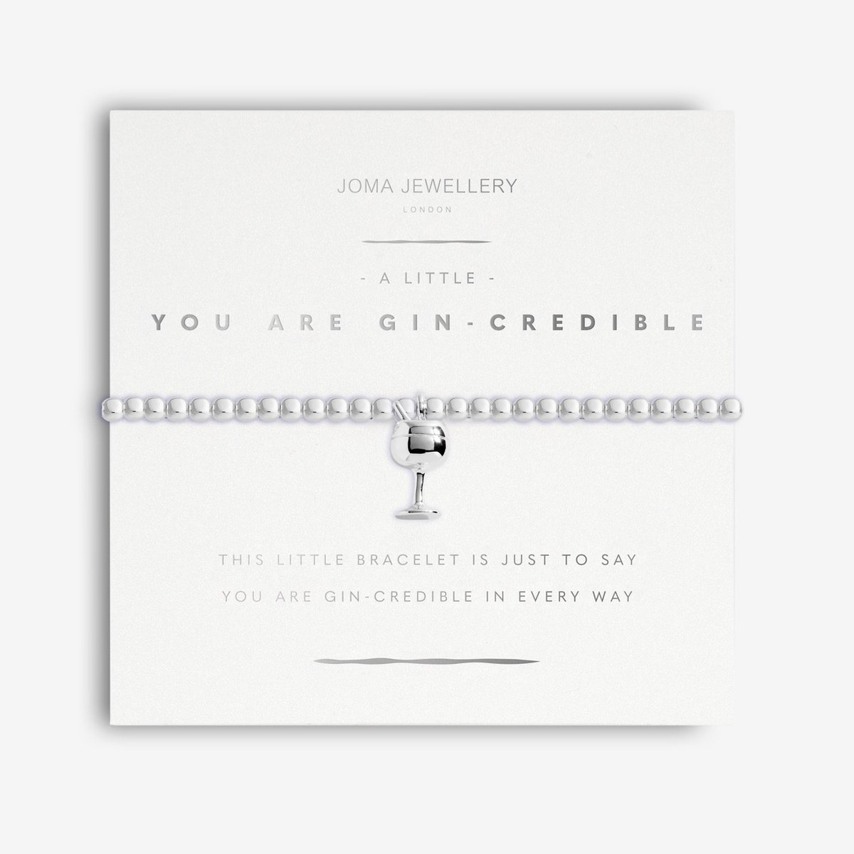 Joma Jewellery - A Little Radiance - You are Gin-credible - Armband