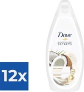 Gel douche Dove - Secrets nourrissants réparateurs 450 ml - Pack économique 12 pièces