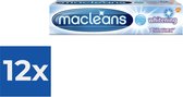 Dentifrice Macleans - Blanchissant 100 ml - Pack économique 12 pièces