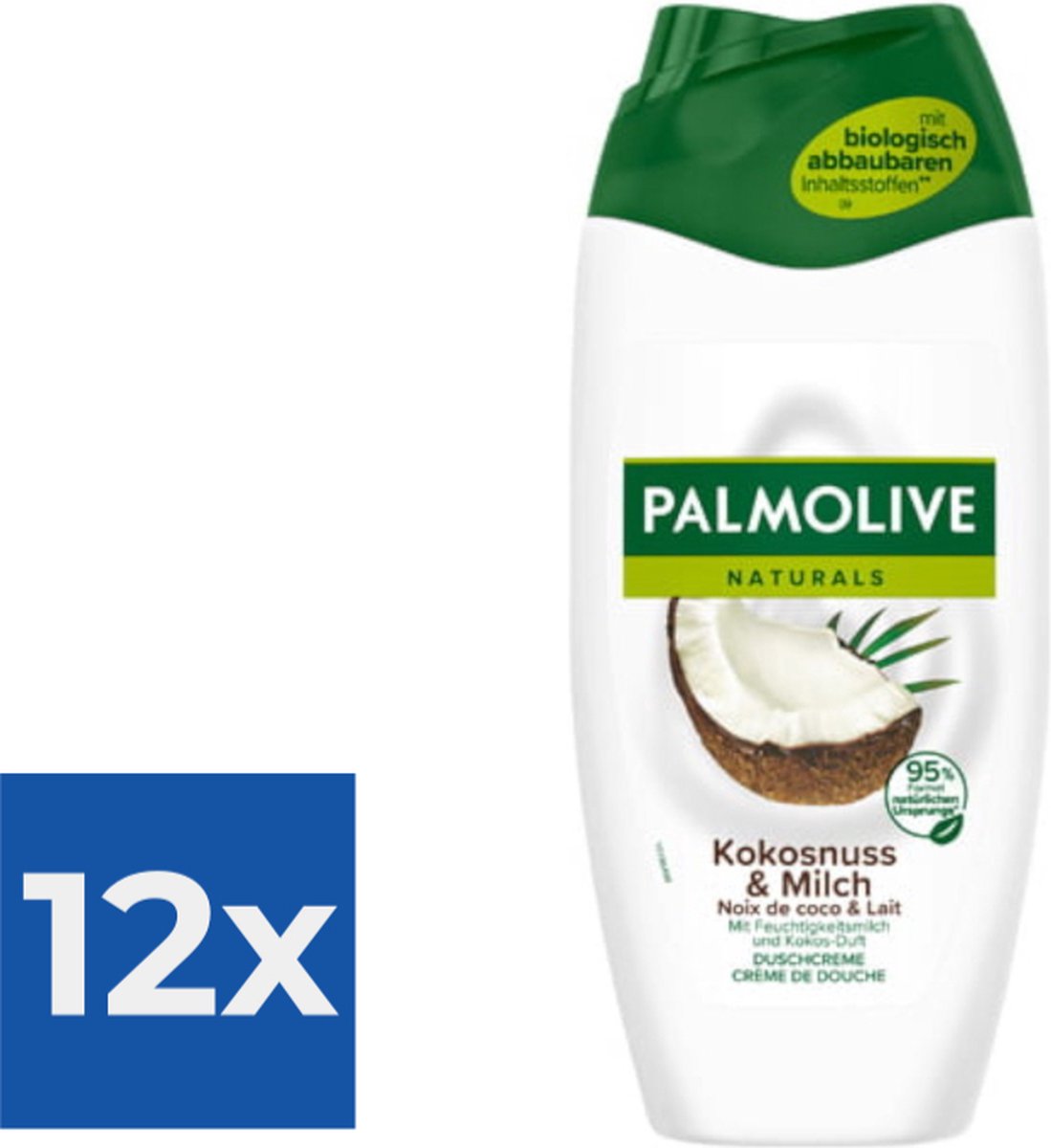 Palmolive Douchegel - Cocos 250 ml - Voordeelverpakking 12 stuks