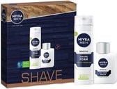 Nivea Men Shave Duo Sensitive Shaving Foam 200 ml + Post Shave Balm 100 ml 1 set - Voordeelverpakking 12 stuks