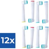 Universele opzetborstels voor de Oral-B - 8 stuks - Voordeelverpakking 12 stuks