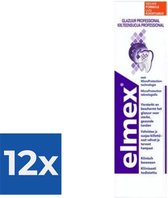 Elmex Tandpasta Glazuur Protection 75 ml - Voordeelverpakking 12 stuks