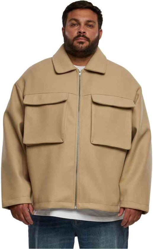 Urban Classics - Big Pocket Blouson Jacket - 4XL - Beige