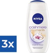 Nivea Douche Cashmere Moments 250ml - Voordeelverpakking 3 stuks