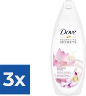 Dove Douchegel - Glowing Ritual Lotusbloem 250 ml - Voordeelverpakking 3 stuks