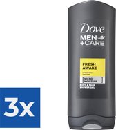 Dove Douchegel - Men+Care - Fresh Awake - 3 x 400 ml
