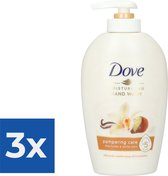 Dove Handzeep Pompje - Shea Butter 250 ml - Voordeelverpakking 3 stuks