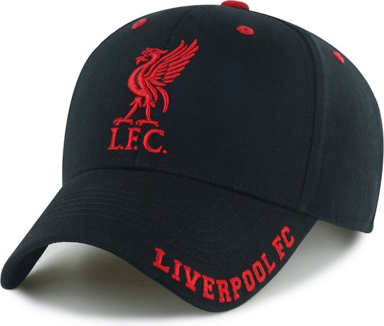 Liverpool pet 3D logo zwart/rood