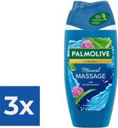 Gel Douche Palmolive - Massage Minéral 250 ml - Pack économique 3 pièces