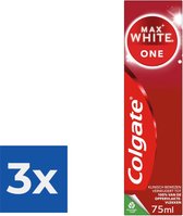 Colgate Tandpasta Max White One 75 ml - Voordeelverpakking 3 stuks