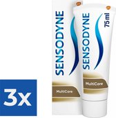 Sensodyne Multicare - 75 ml - Tandpasta - Voordeelverpakking 3 stuks
