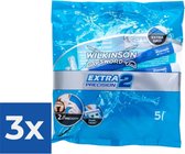 Wilkinson Sword Extra 2 Precision - 5st. - Voordeelverpakking 3 stuks