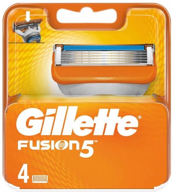 Gillette Fusion Manual - 4 stuks - Scheermesjes - Gillette