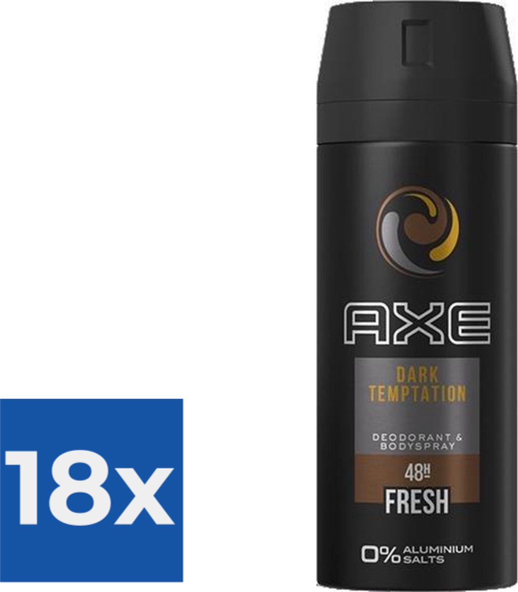 Axe - Deodorant - Spray - Dark Temptation - 48h - 150ml x 18