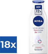 NIVEA Repair & Care - 400 ml - Body Lotion - Voordeelverpakking 18 stuks