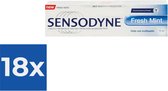 Sensodyne Tandpasta - Fresh Mint 75 ml. - Voordeelverpakking 18 stuks