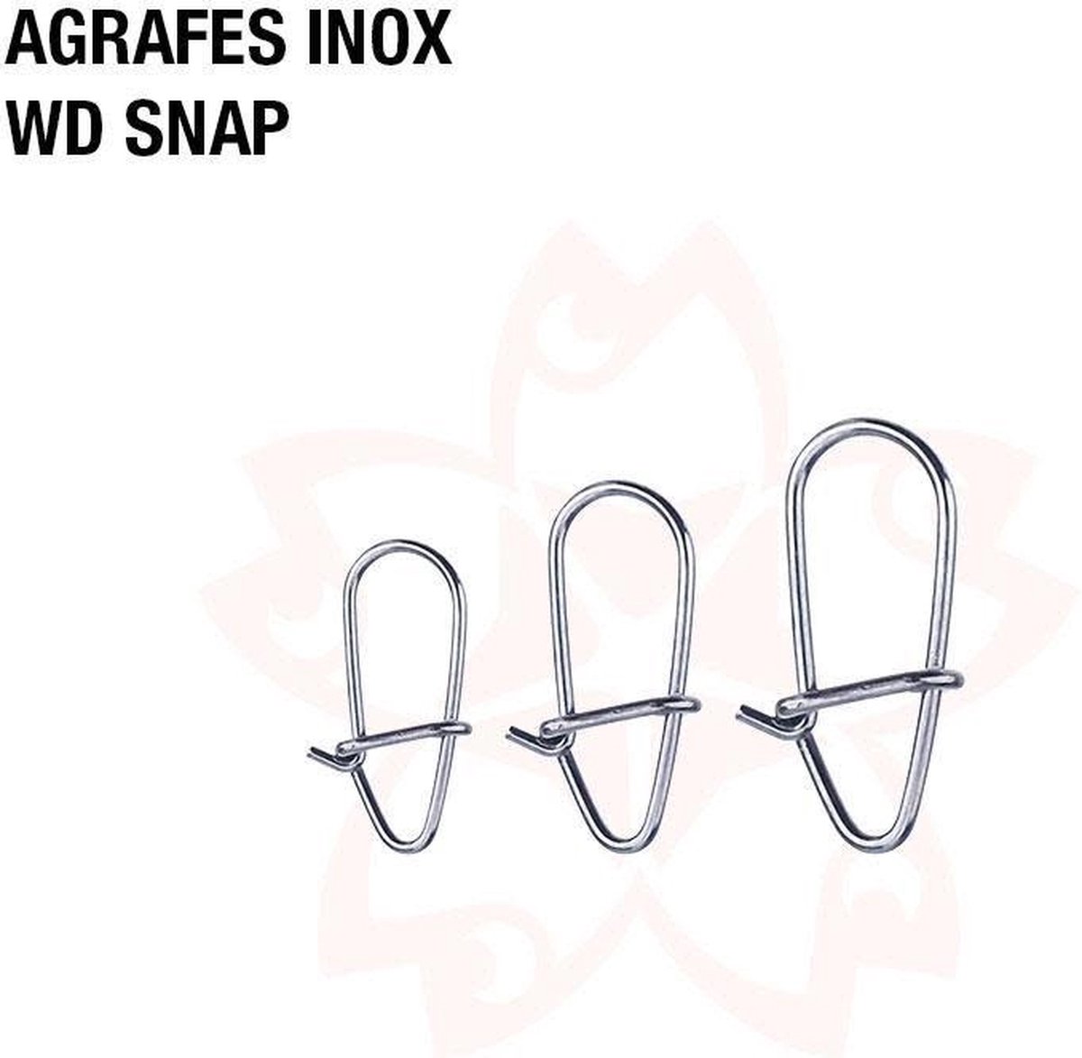 Sakura Swivel WD Snap Size 1 - 9kilo - 20lb (10 pcs)