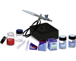 Revell Airbrushset – 39195 Basis Airbrush Set voor Beginners – Airbrush en Compressor Airbrush