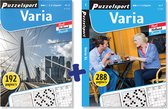 Puzzelsport - Puzzelboekenpakket - Varia 2* 288p + Varia 2-3* 192p