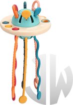Baby Speelgoed - Montessori - Sensorisch speelgoedBaby Speelgoed - Ontwikkeling - Fijne Motoriek - 0-24 Maanden - Hoogwaardige kwaliteit - UFO Speelgoed - CE-markering