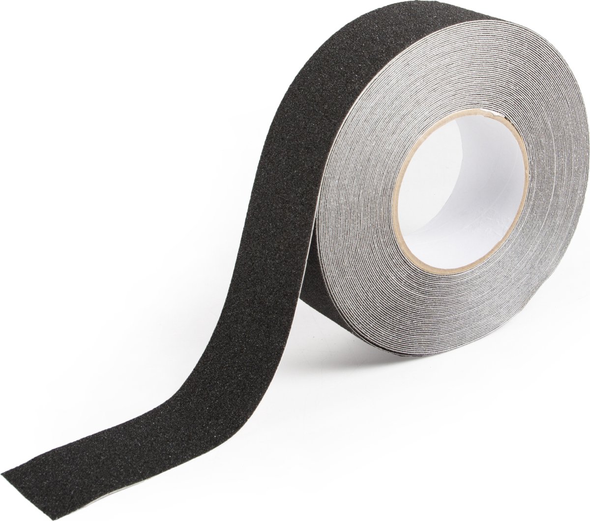Anti slip tape - Zwart - 50 mm breed - Veiligheidstape - Rol 18,3 meter - Merkloos