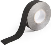 Anti slip tape - Zwart - 50 mm breed - Veiligheidstape - Rol 18,3 meter