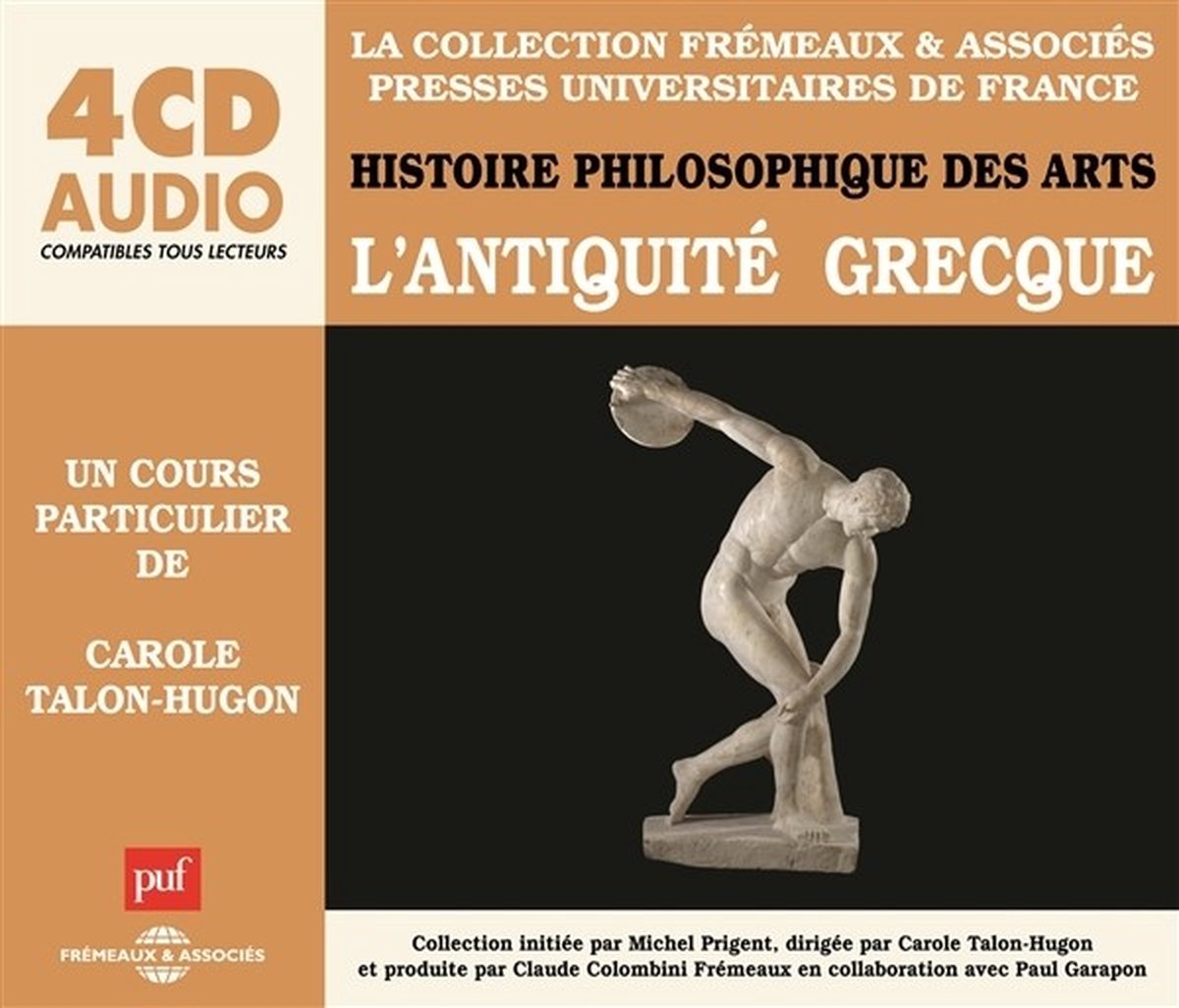 L'antiquite Grecque - Histoire Philosophique Des Arts (Co (4 CD)
