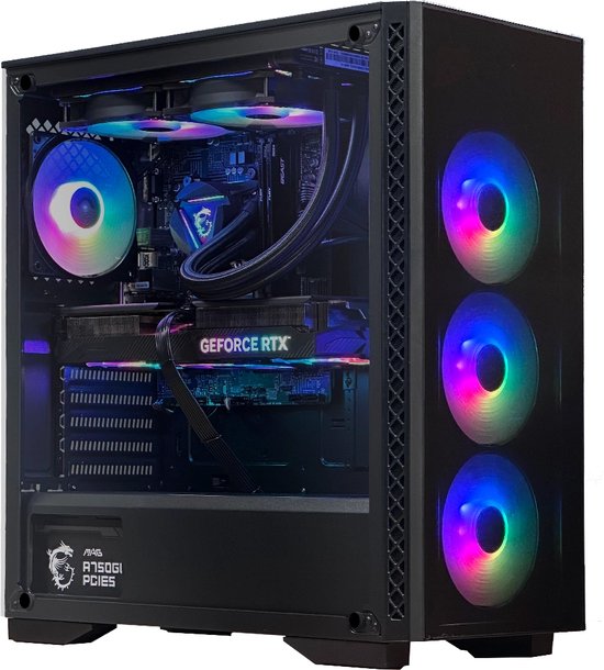 Xgaming RAPTOR Gaming PC - AMD Ryzen 5 7600X - NVIDIA GeForce RTX4060 Ti - 16GB DDR5 - 1TB NVME SSD