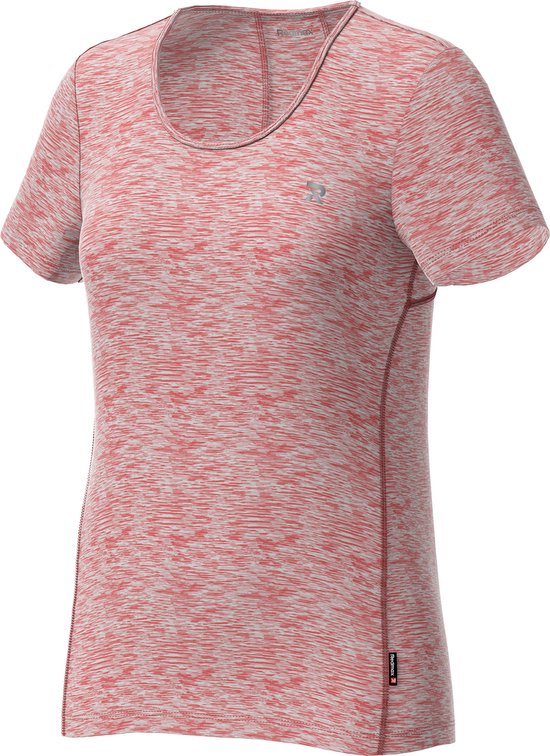 Redmax Sportshirt Dames - Sportkleding - Geschikt voor Fitness en Yoga - Dry Cool - Korte Mouw - Roze - XL