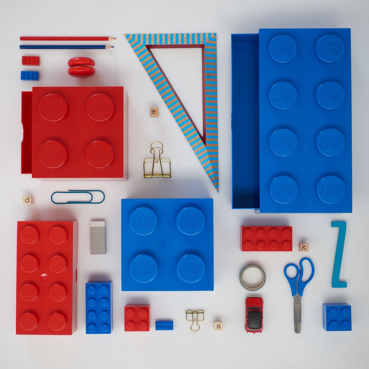 Room Copenhagen LEGO Mini Box Lunchbox 8 Rood thumbnail 3