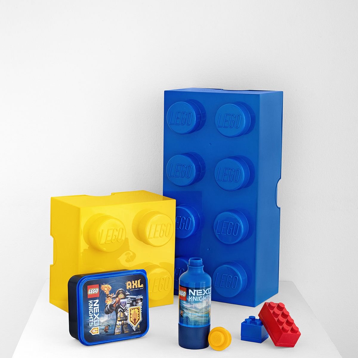 Room Copenhagen LEGO Mini Box Lunchbox 4 Blauw opbergdoos thumbnail 3