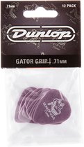Jim Dunlop - Gator Grip - Plectrum - 0.71 mm - 12-pack