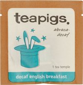 teapigs - Decaf English Breakfast - Tea Bags (box of 50 pyramid bags in envelopes)