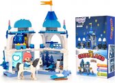 WOOPIE ijskasteel 199 stuks bouwstenen - Bouwkasteelspeelgoed - Lego - bouwset