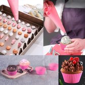 Cake Decoratieset, 35 STKS Piping Bag en Nozzles Sets Icing Nozzle Kit voor Royal Icing, Choux Gebak, Cupcakes