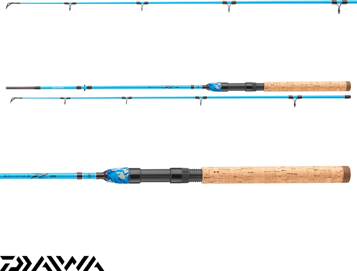 Daiwa Ninja X Spin Kinder Hengel Blue 1,60m (10-30g) - Spinhengel