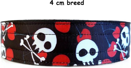 Op Maat Gemaakte Printontwerp Kraag Voor Honden Met Brede Nek Met D-Ring Geen Ch