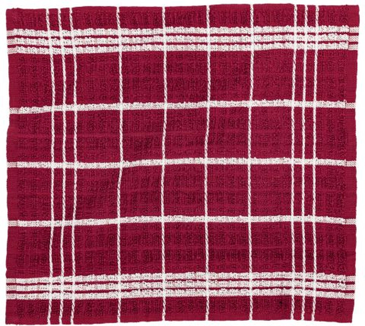 Goedkoopste Tiseco Home Studio - Vaatdoek OMAN - SET/12 - 100 katoen - badstof - ultra-absorberend - sneldrogend - duurzaam materiaal - 32x35 cm - Rood