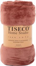 Tiseco Home Studio - Plaid COSY - microflannel - 220 g/m² - 240x220 cm - Russet