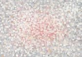 Fotobehang - Abstract - Pastel - Geschilderd - Vierkanten - Vliesbehang - 152x104cm (lxb)