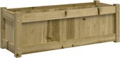 vidaXL - Plantenbak - 90x31x31 - cm - geïmpregneerd - grenenhout