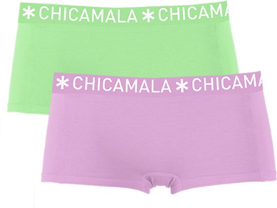 Chicamala Dames Boxershorts - 2 Pack - Maat M - Dames Onderbroeken