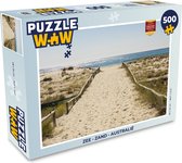 Puzzel Zee - Zand - Australië - Legpuzzel - Puzzel 500 stukjes